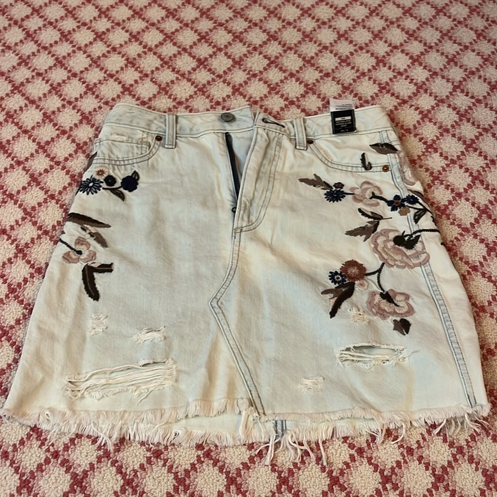 Abercrombie and Fitch Jean Skirt